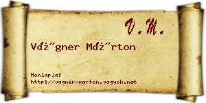 Vágner Márton névjegykártya